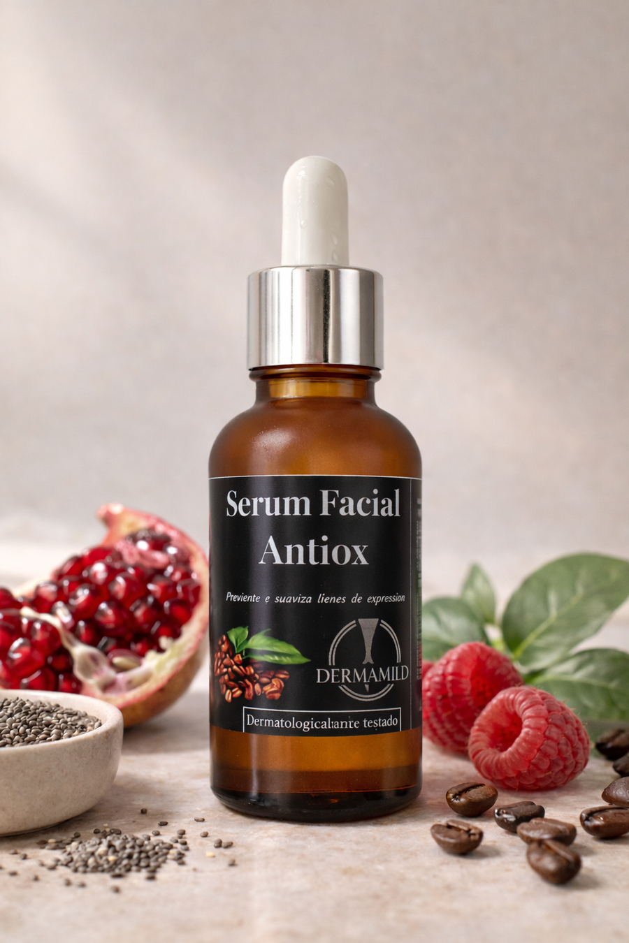 Sérum nutritivo y antioxidante para piel sensible y primeras líneas