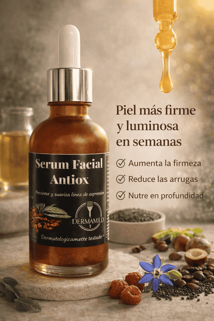 Sérum nutritivo y antioxidante para piel sensible y primeras líneas