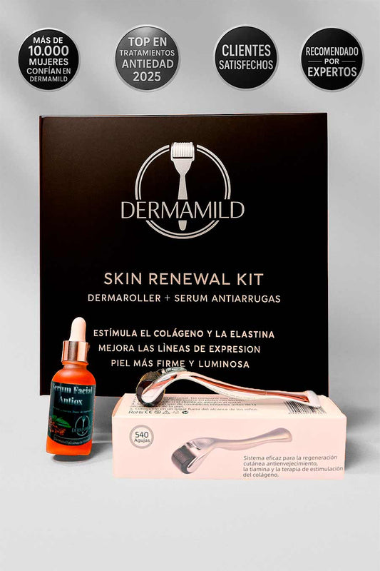 Kit Dermamild Skin Renewal — Ciencia suave para una piel más firme y luminosa
