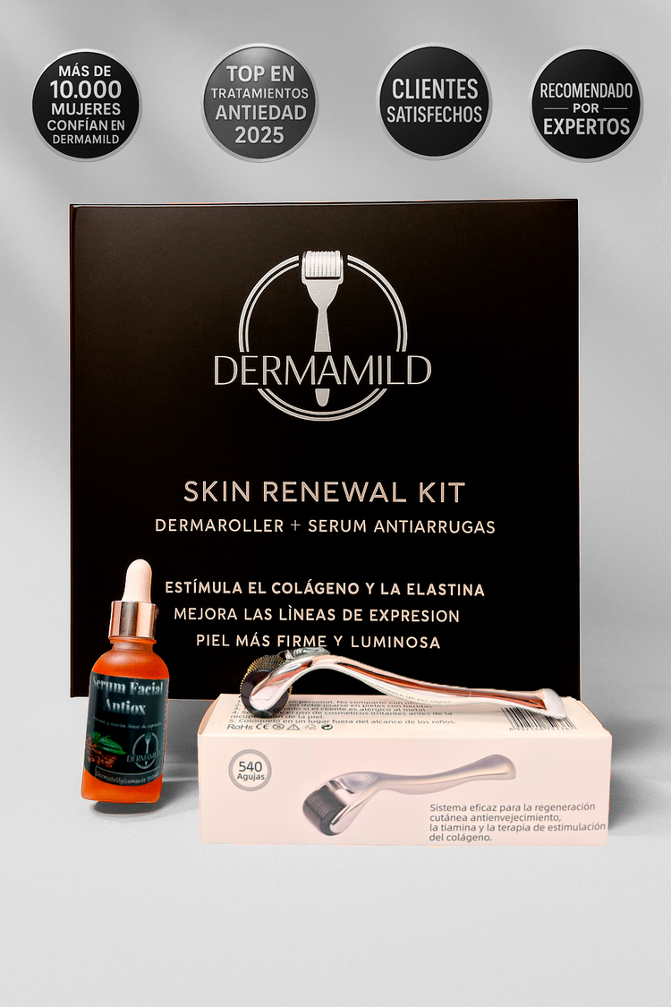 Kit Dermamild Skin Renewal — Ciencia suave para una piel más firme y luminosa